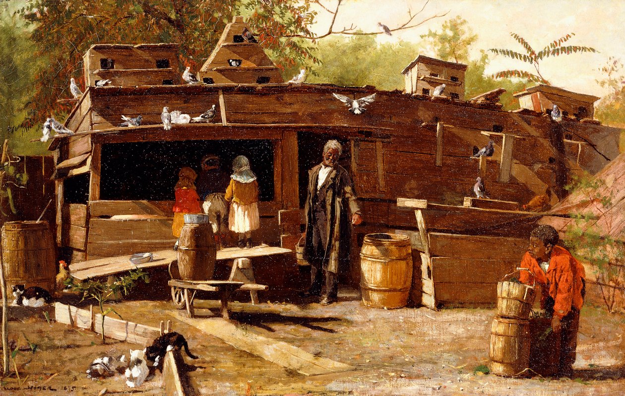 Tio Ned em casa, 1875 de Winslow Homer