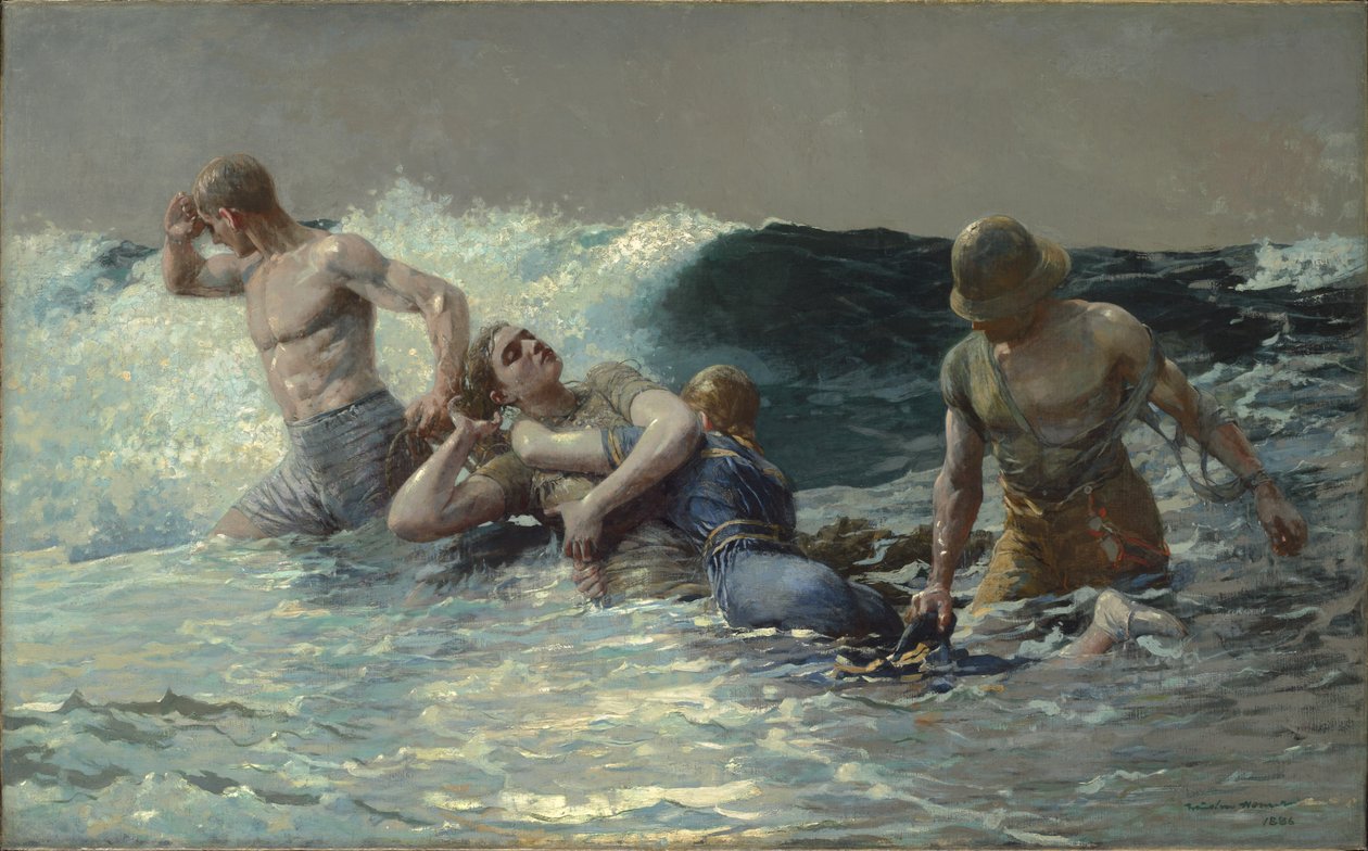 Corrente de retorno de Winslow Homer