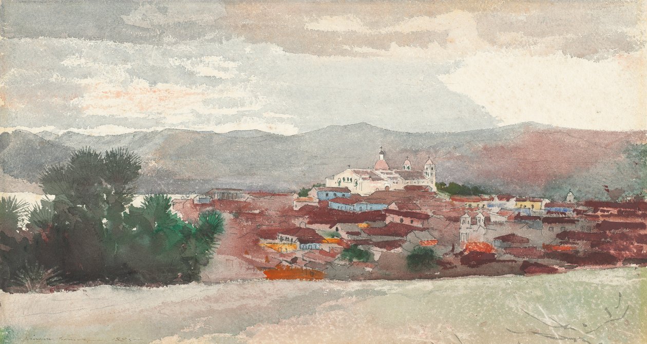 Vista de Santiago de Cuba, 1885. de Winslow Homer