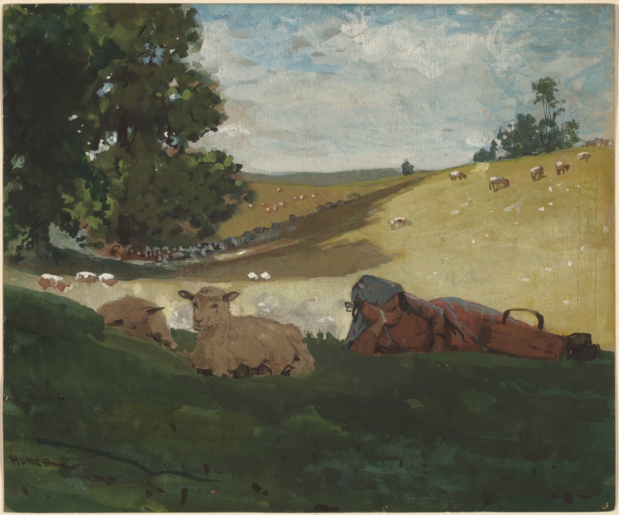 Tarde quente de Winslow Homer