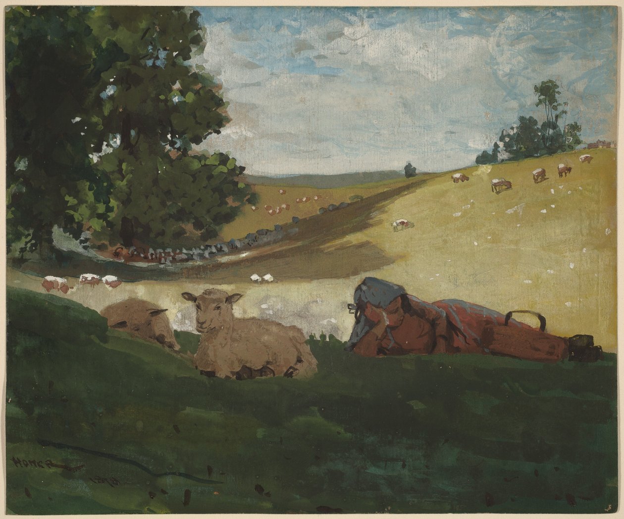 Tarde quente de Winslow Homer