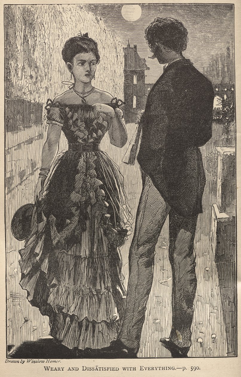 Cansado e insatisfeito com tudo de Winslow Homer