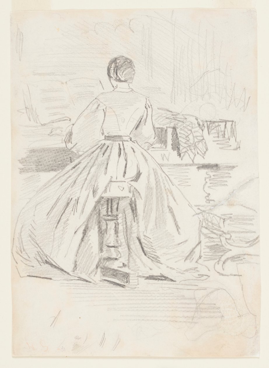 mulher no piano de Winslow Homer