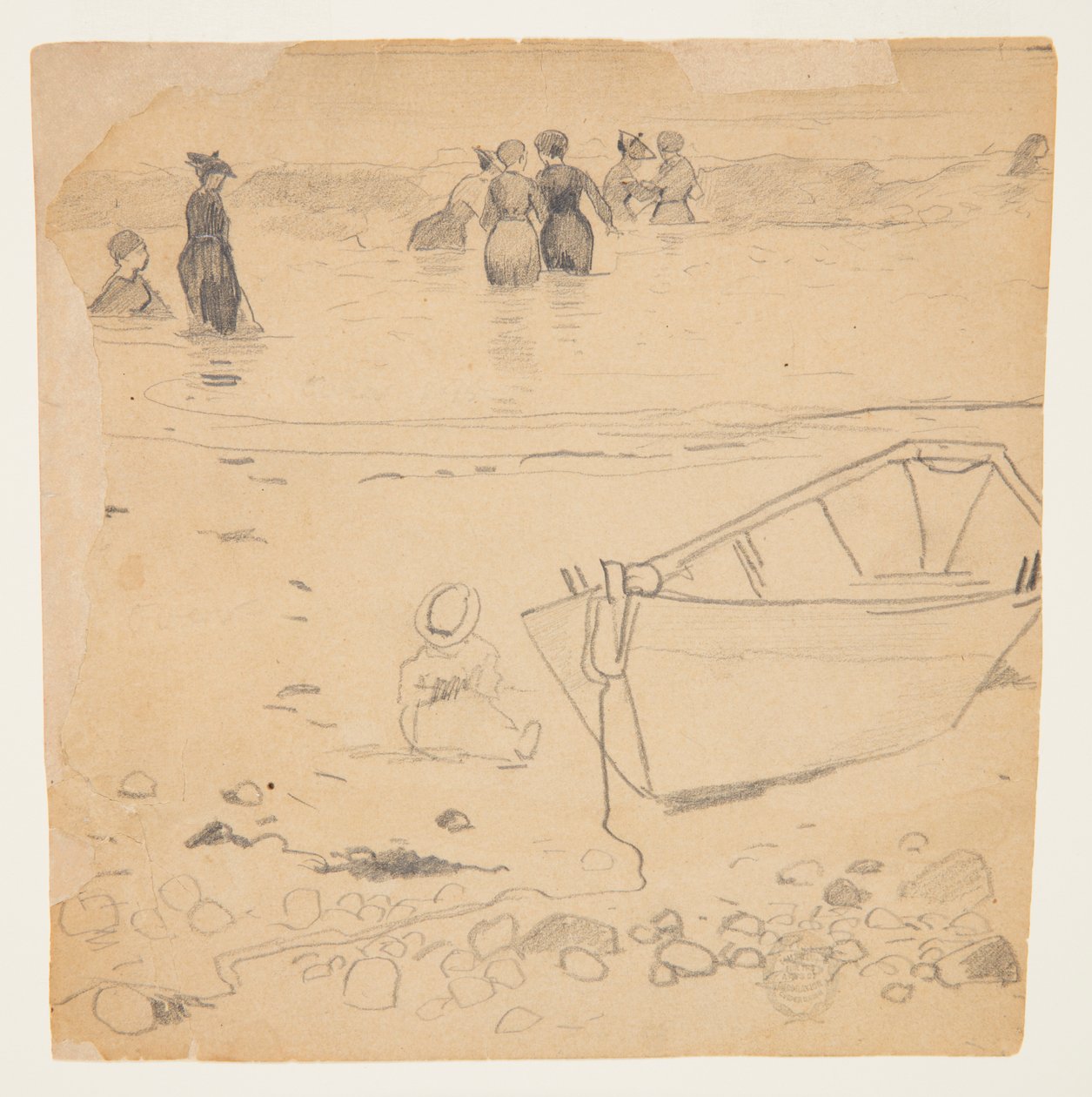 Banho de surf feminino de Winslow Homer
