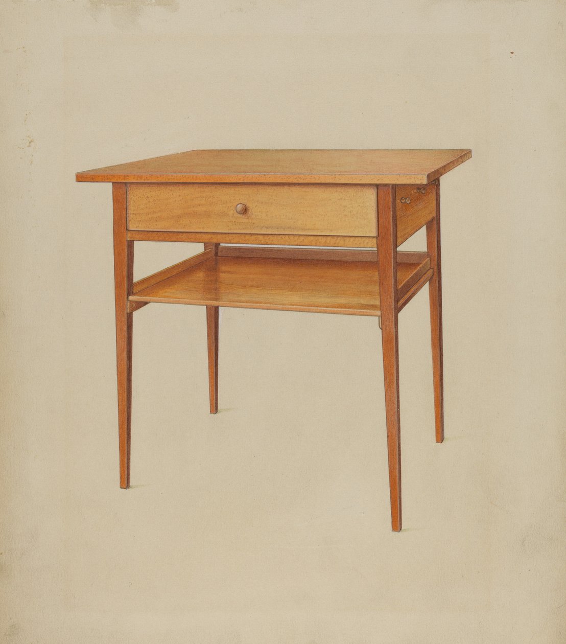 Shaker Table, 1937. de Winslow Rich