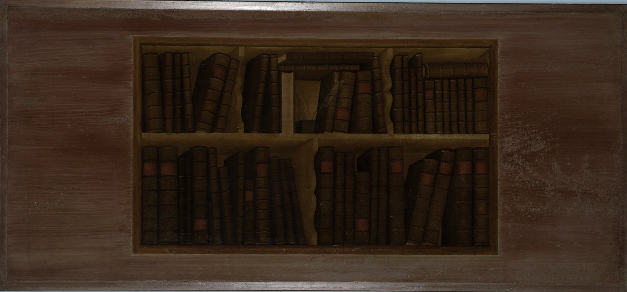 Prateleira de Livros, 1769 de Winthrop Chandler