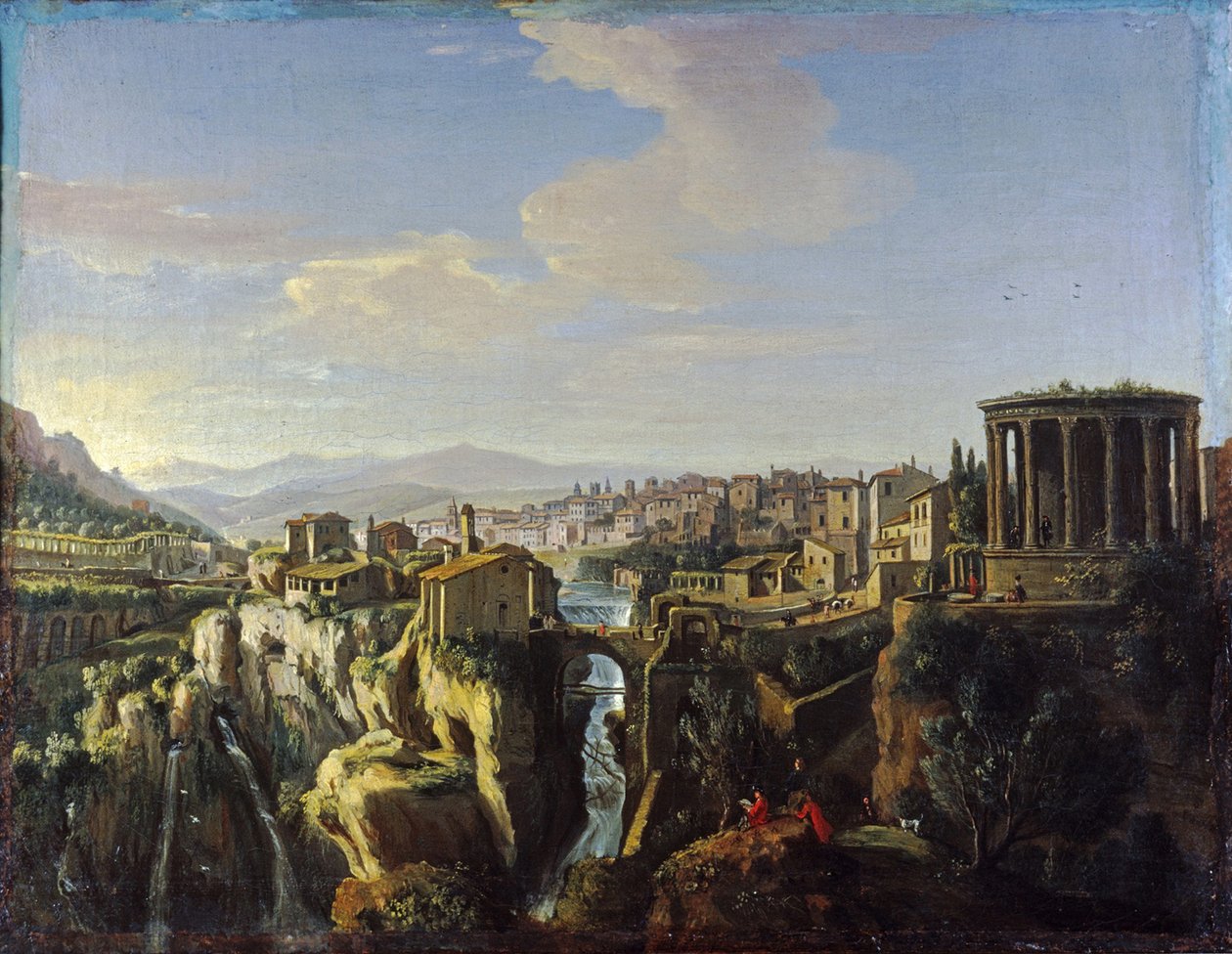 Vista do Tivoli, por volta de 1700 de Wittel