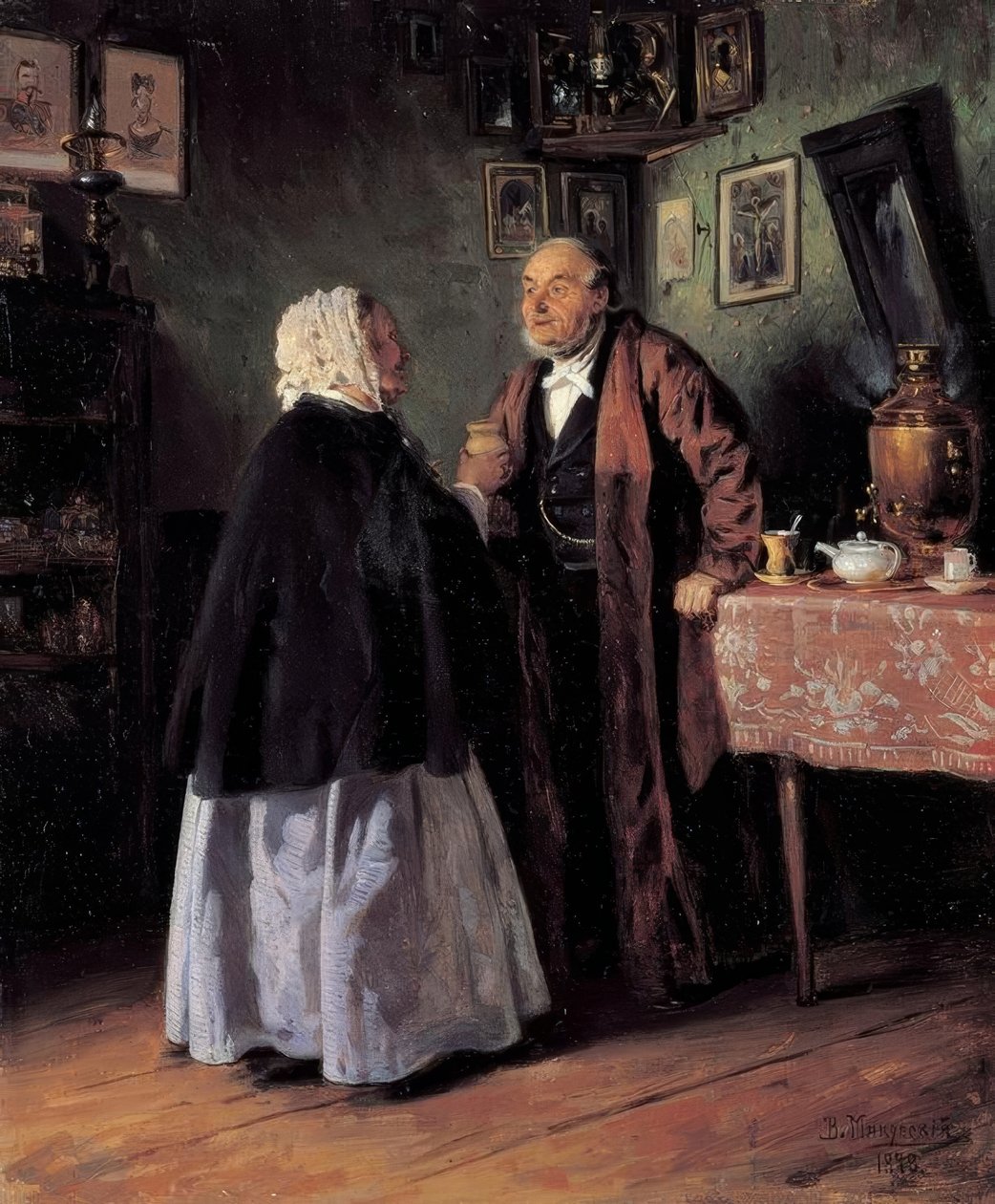 O parabenizador de Wladimir Jegorowitsch Makowski