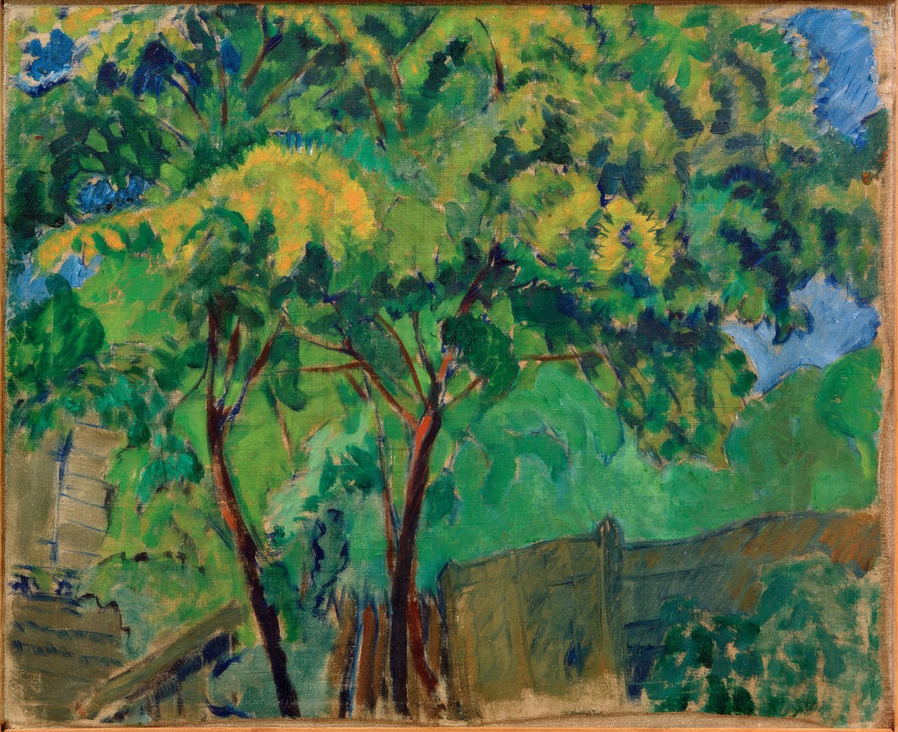Paisagem. outono de Wladimir Jewgrafowitsch Tatlin
