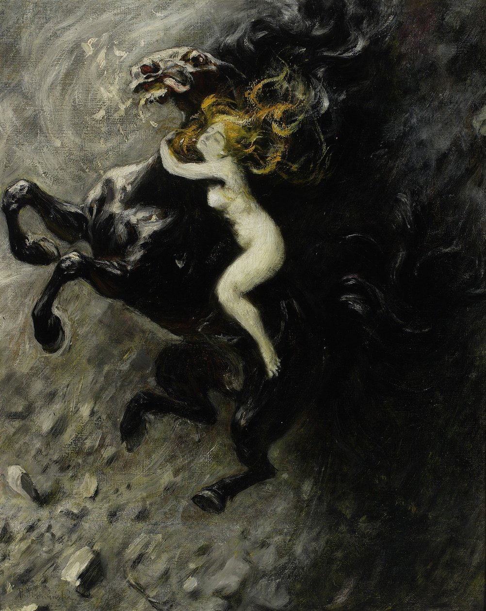 O pecado. de Wladyslaw Podkowinski