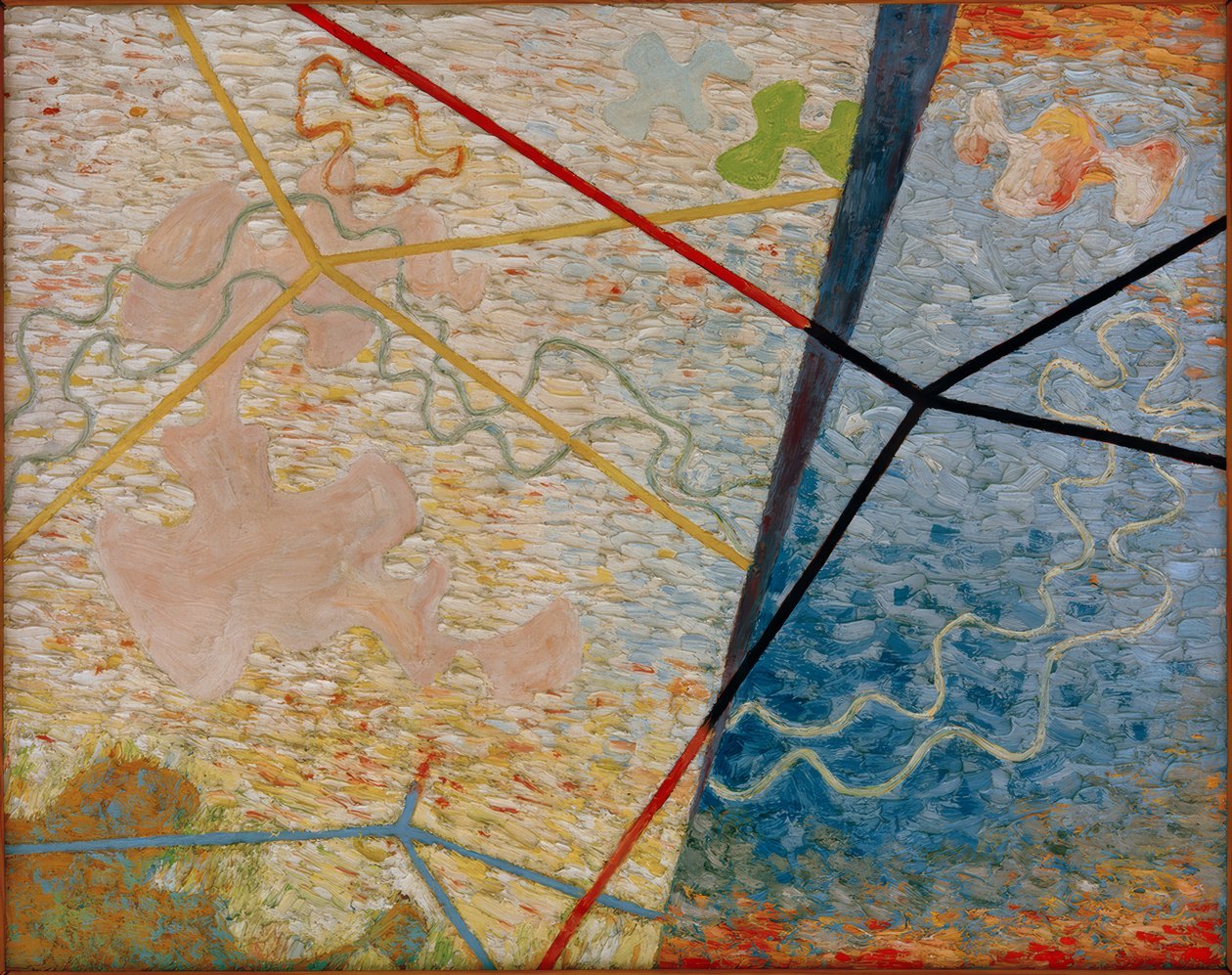 Afterimage of light - Paisagem (Composição, Afterimage, Ra de Wladyslaw Strzeminski