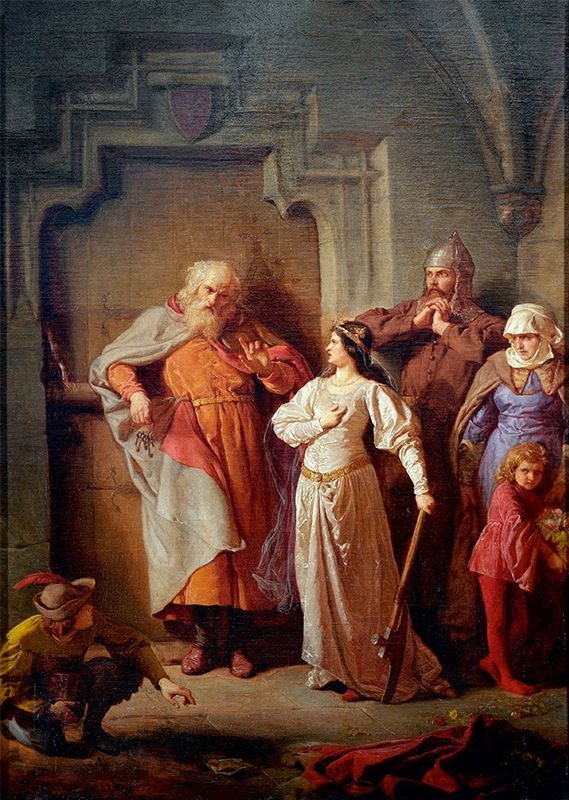 Rainha Jadwiga e Dymitr de GorajaQueen Jadwiga e Dymitr de Goraj de Wojciech Gerson