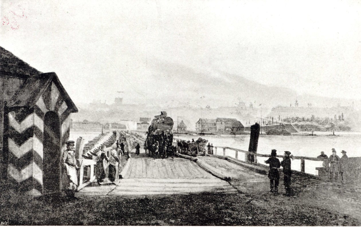 Uma vista de Varsóvia do distrito de Praga de Wojciech Gerson
