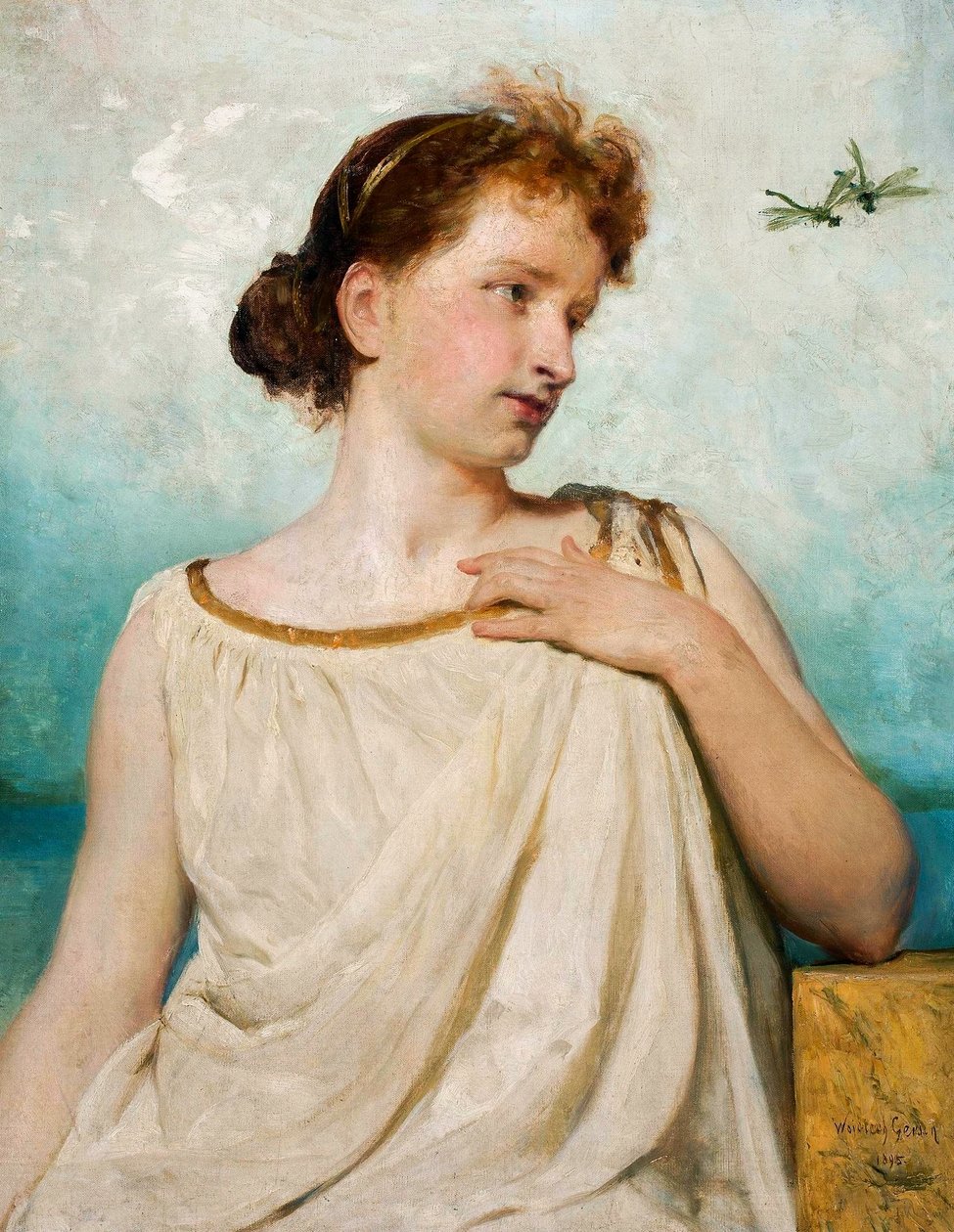 Retrato de Irena Poswikowna-Solska. de Wojciech Gerson