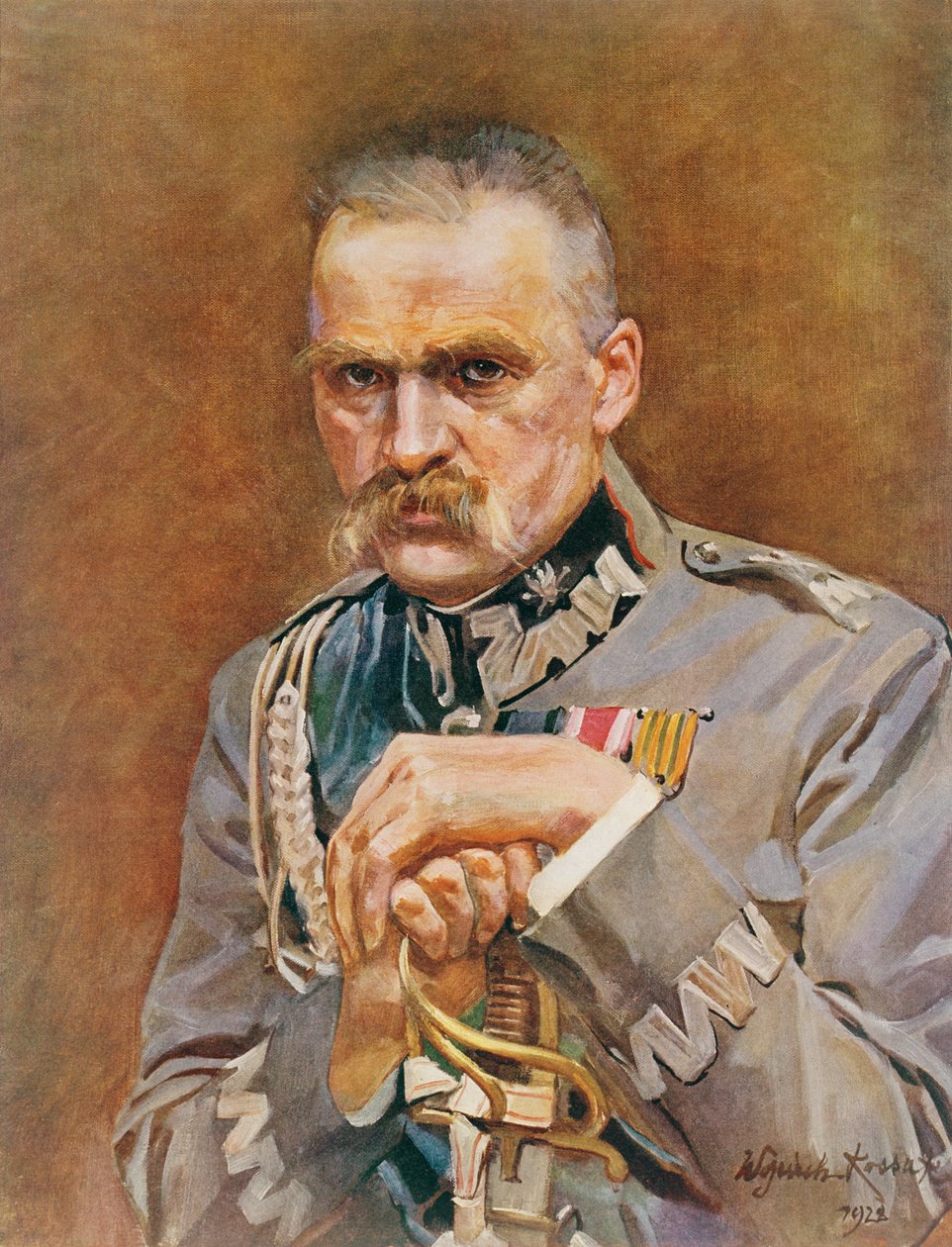 Marechal Joseph Pilsudski (1867-1935) de Wojciech Kossak
