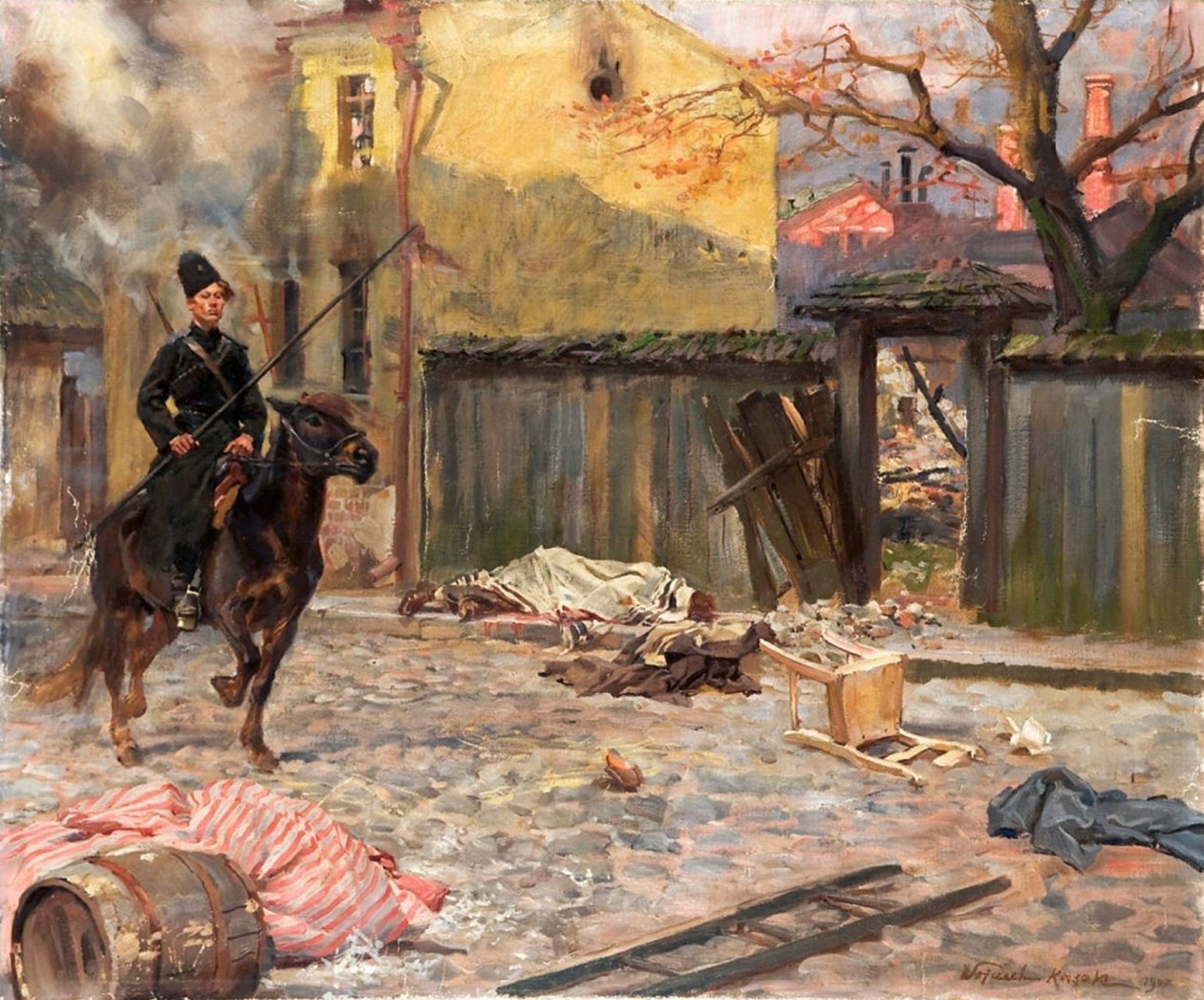 O ataque pogrom