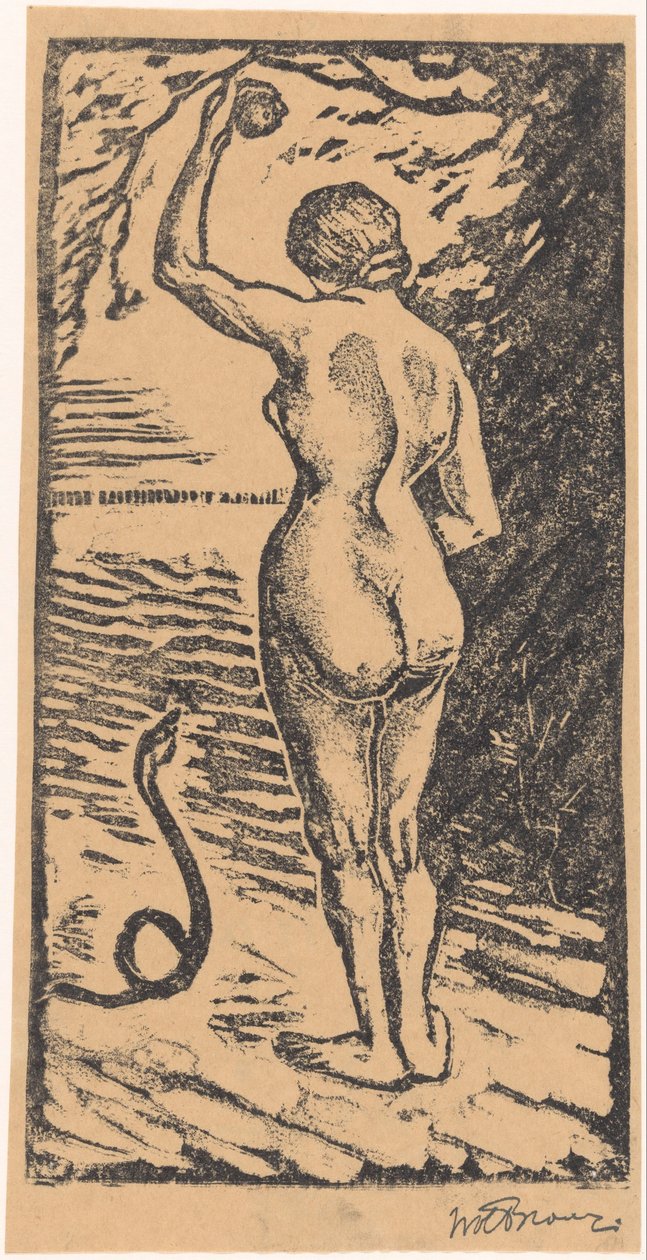 Eva à gíria de Wolbartus Brouwer (signed by artist)