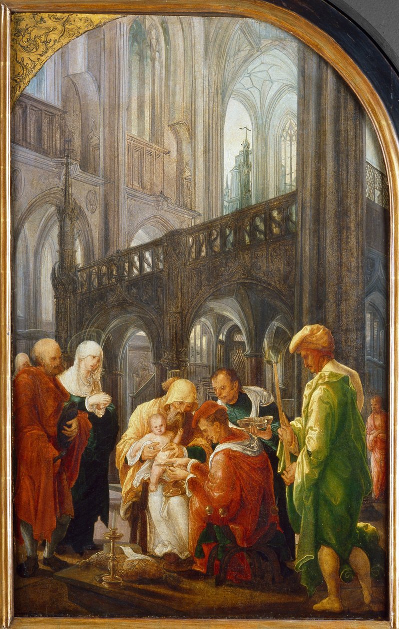 A circuncisão de Cristo, 1521 de Wolf Huber
