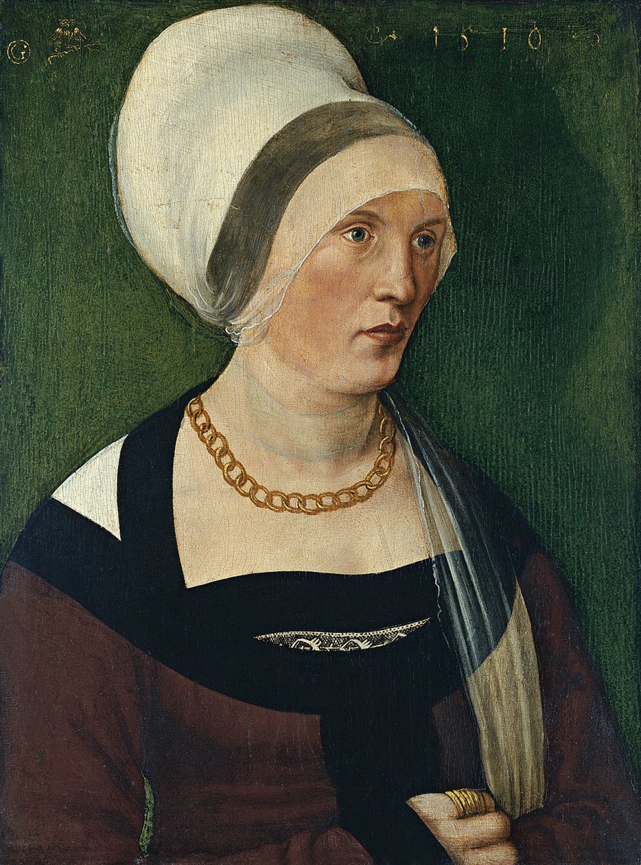 Retrato de uma mulher de Wolf Traut