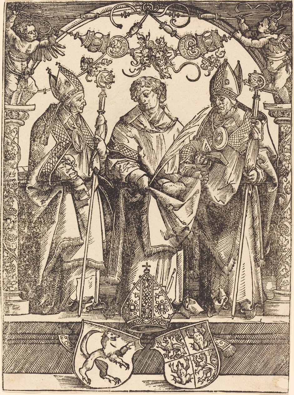 Santos Maximiliano, Estêvão e Valentim de Wolf Traut