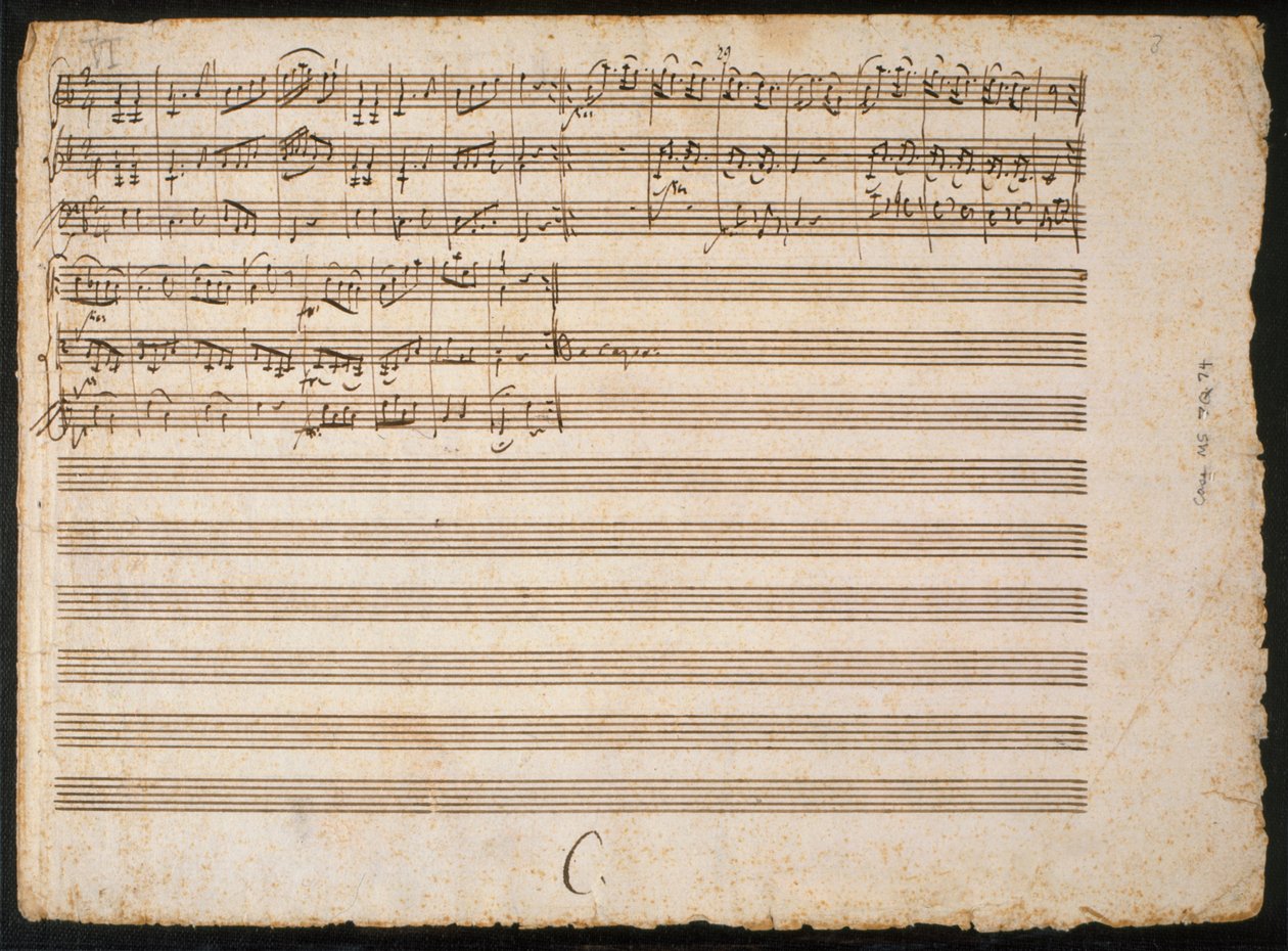 Seis contra as danças, 1784 de Wolfgang Amadeus Mozart