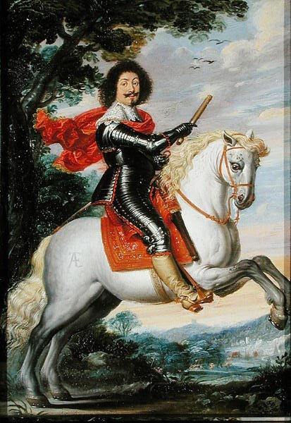 Um Retrato Equestre de um Cavalheiro de Wolfgang Heimbach