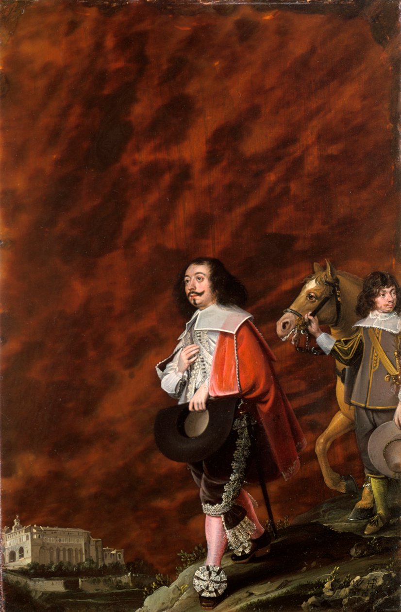 Retrato de um cavalheiro na Itália, 1630 de Wolfgang Heimbach