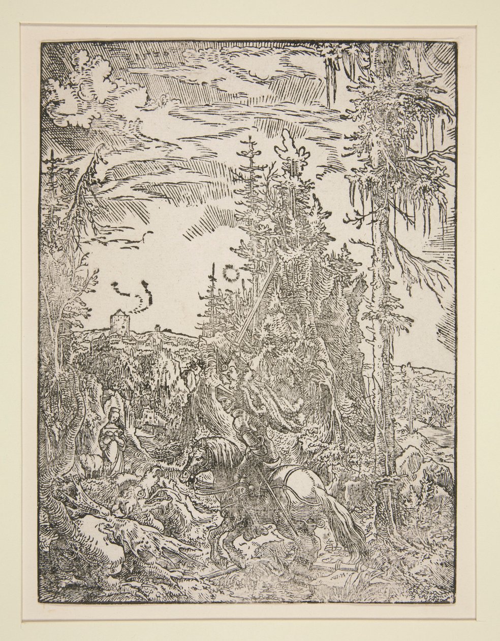 São Jorge e o Dragão de Wolfgang Huber