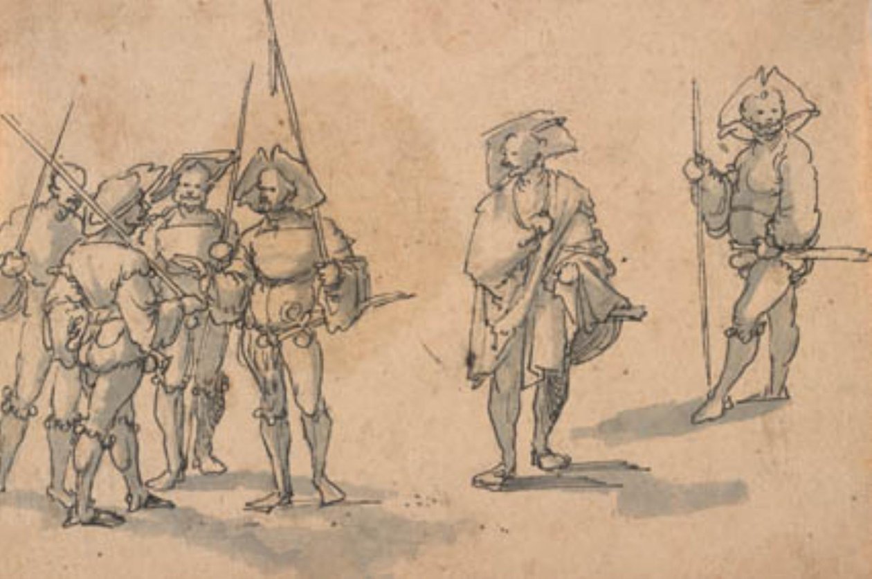 Seis lansquenets de Wolfgang Huber
