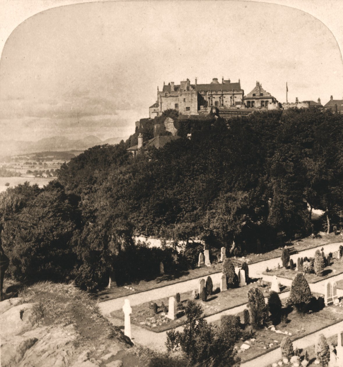 Castelo de Stirling, Escócia, 1900. de Works and Sun Sculpture Studios