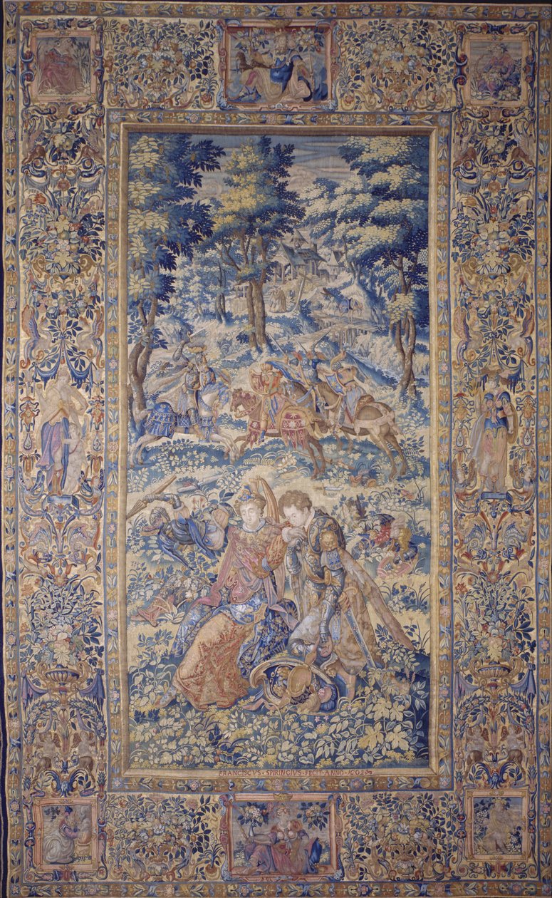 Tapeçarias com Histórias de Amadis da Gália de Workshop of François Spiering
