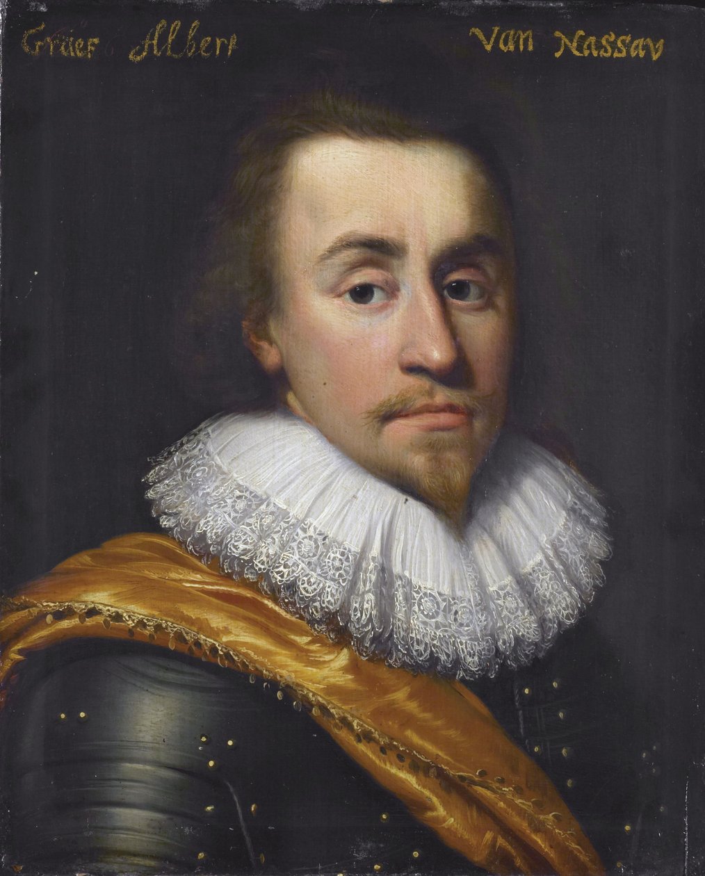 Retrato de Albert (1596–1626), conde de Nassau-Dillenburg de Jan Anthonisz. van Ravesteyn