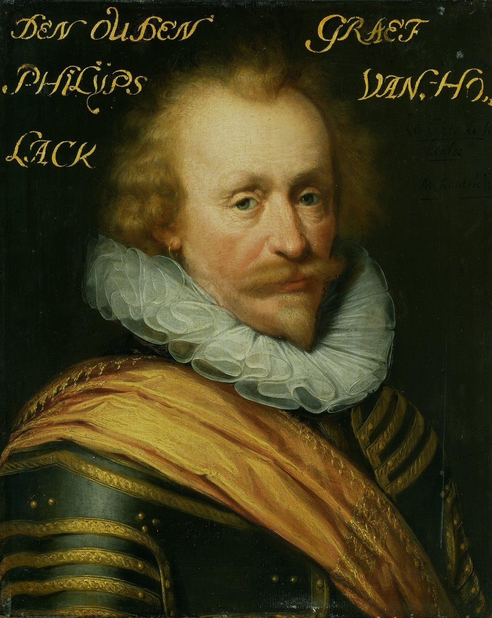 Retrato de Filipe de Hohenlohe-Neuenstein (1550 a 1606) de Jan Anthonisz. van Ravesteyn