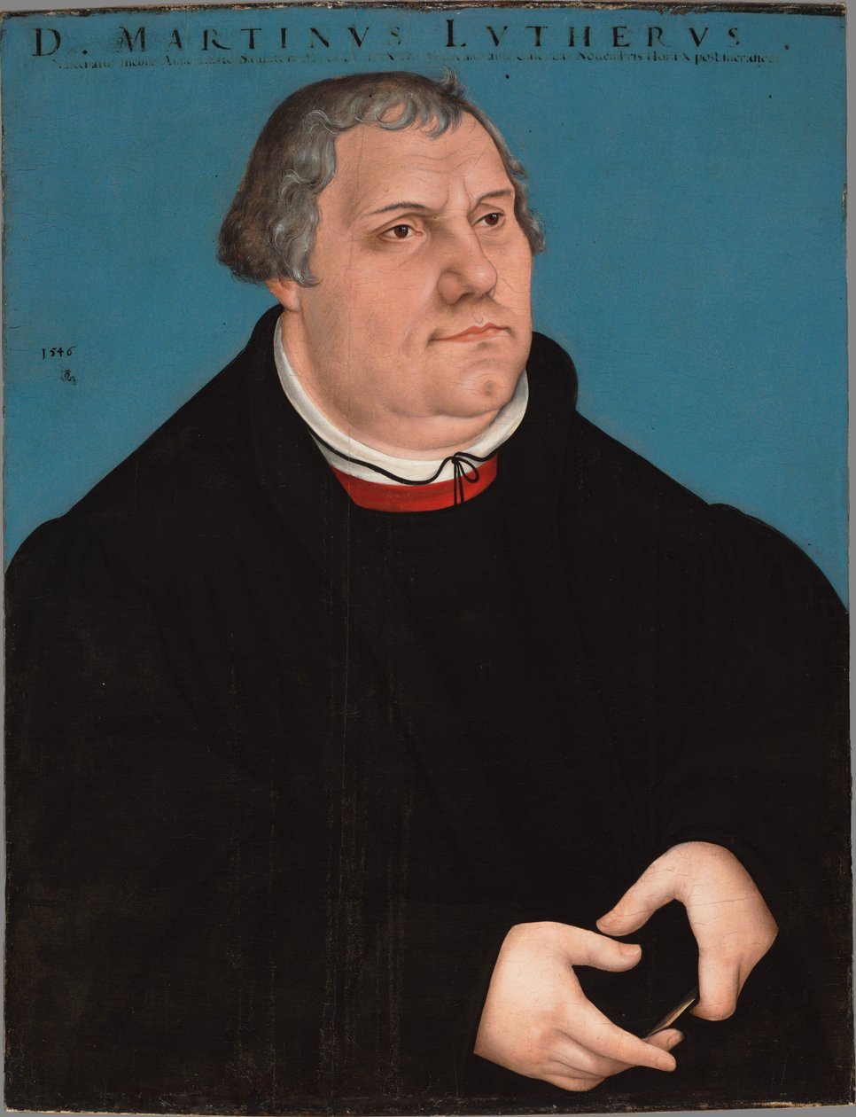 Martinho Lutero de Workshop of Lucas Cranach the Elder  