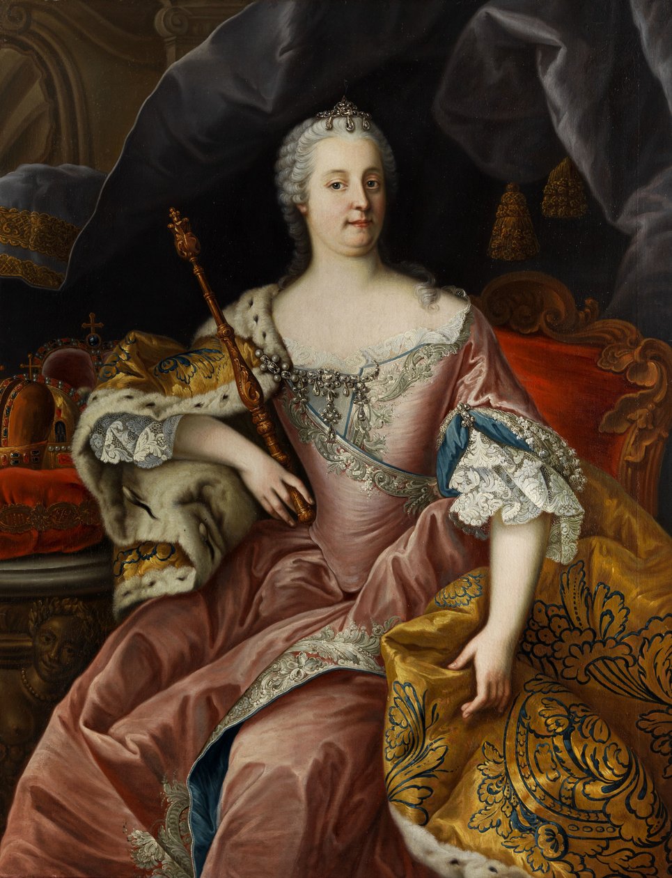 Imperatriz Maria Theresa de Workshop of Martin van Meytens