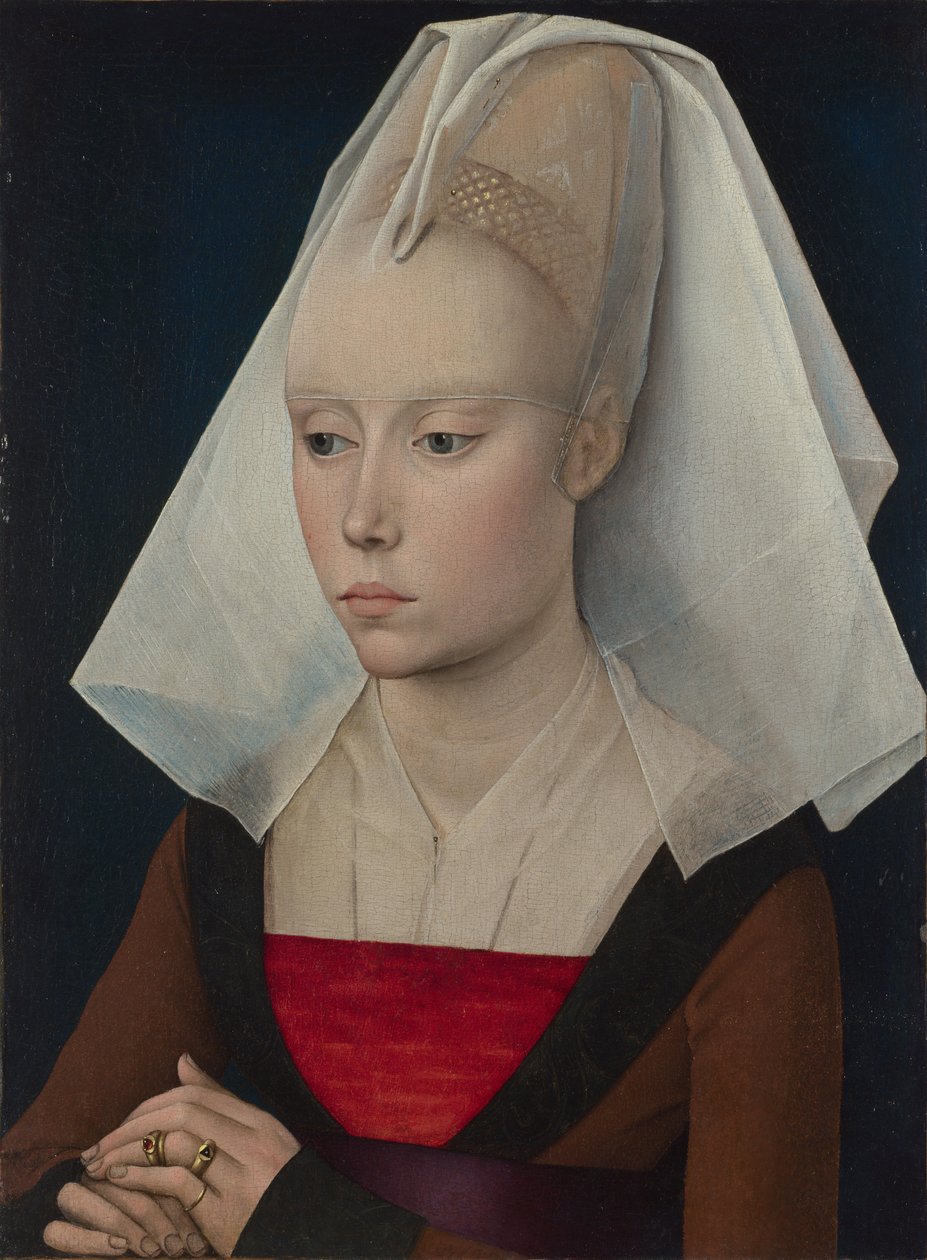 Retrato de uma senhora de Workshop of Rogier van der Weyden