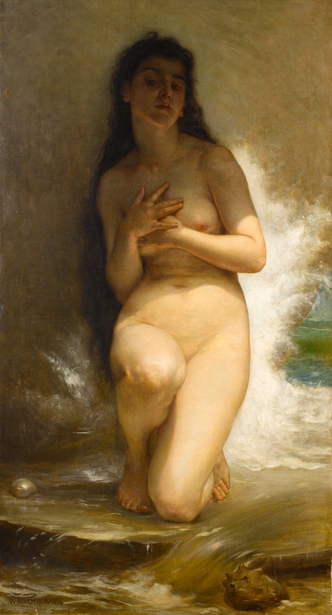 La Perle de Workshop of William Adolphe Bouguereau