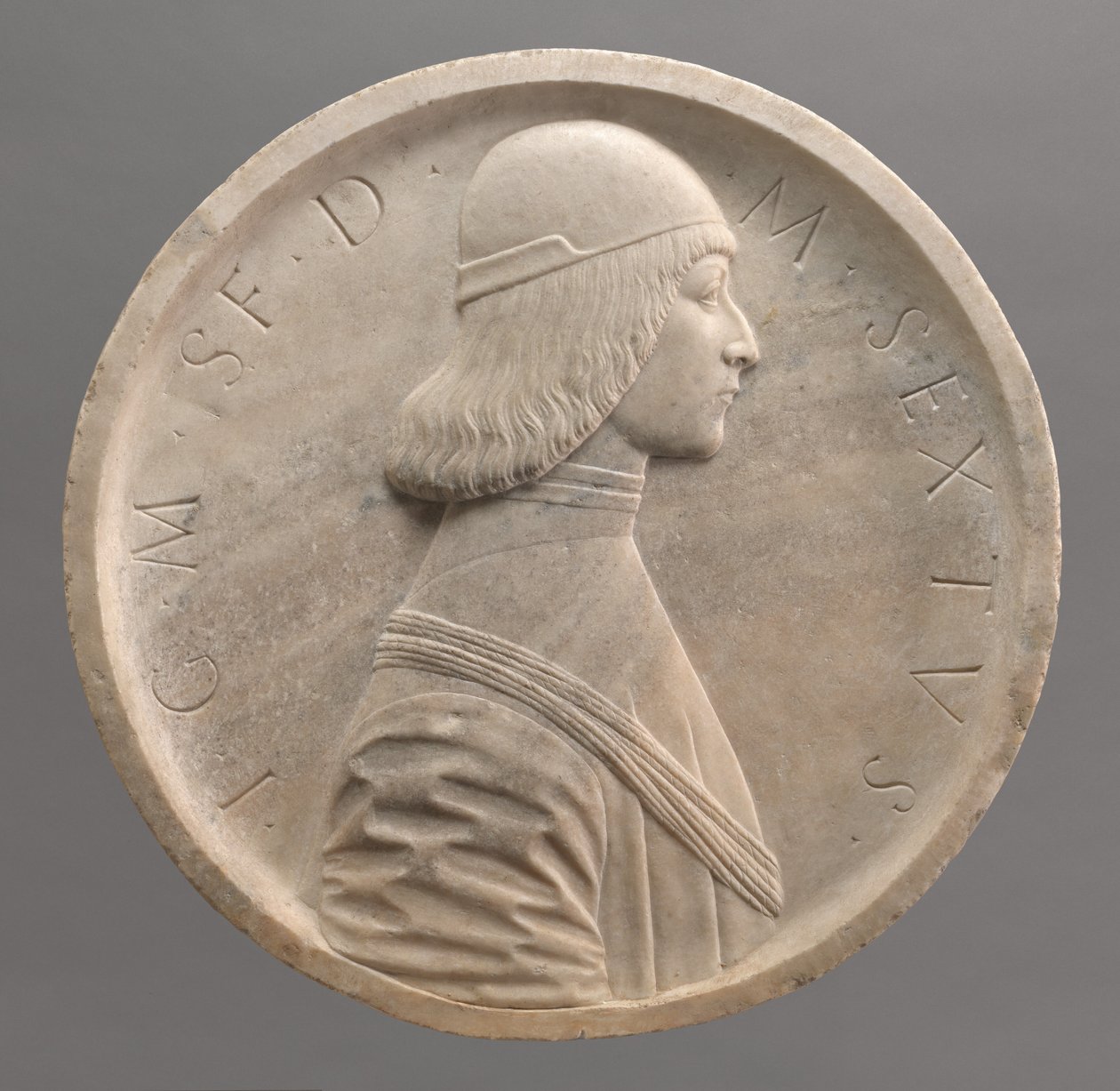 Gian Galeazzo Maria Sforza, Duque de Milão, início da década de 1490. de Workshop of Benedetto Briosco