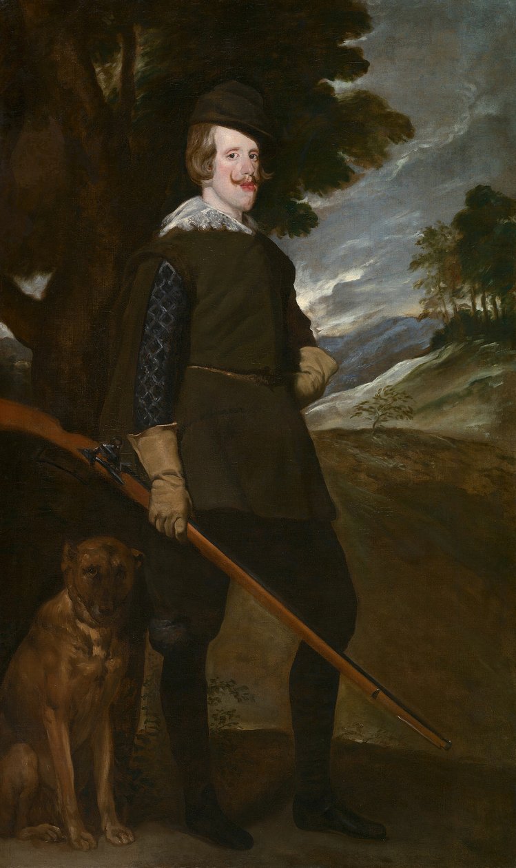 Retrato de Filipe IV, c. 1632. de Workshop of Diego Velazquez