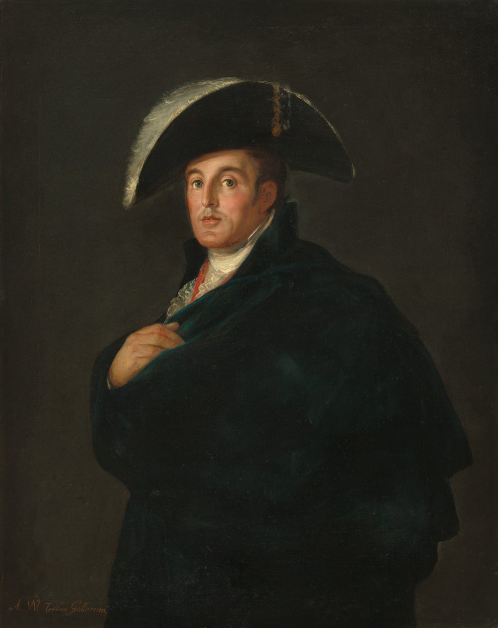 O Duque de Wellington, c. 1812. de Workshop of Francisco de Goya
