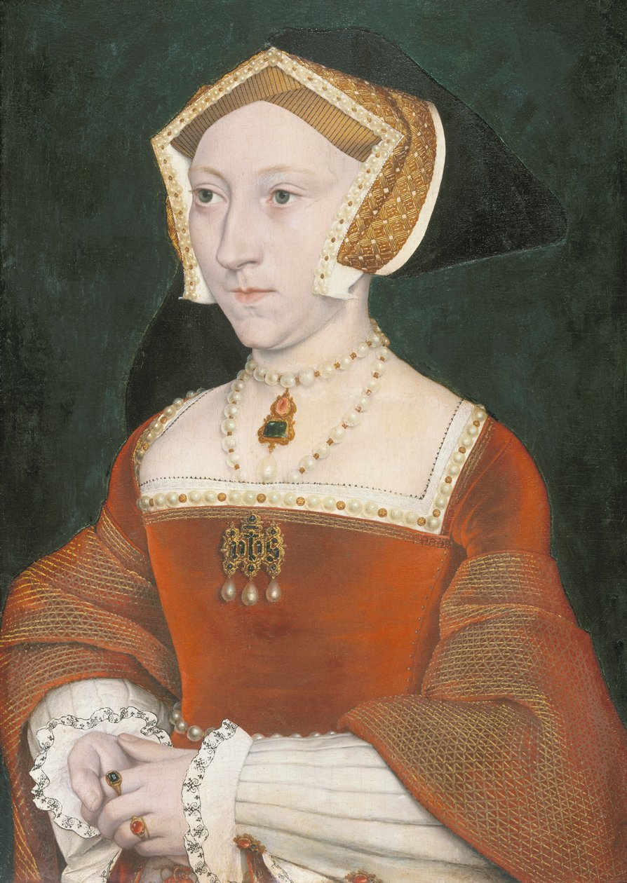 Retrato de Jane Seymour (1509-1537) de Workshop of Hans Holbein the Younger