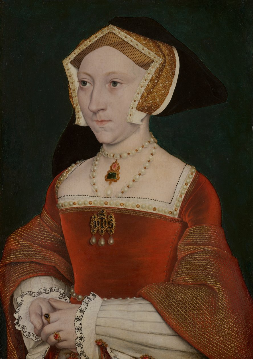 Retrato de Jane Seymour (1509-1537) de Workshop of Hans Holbein the Younger