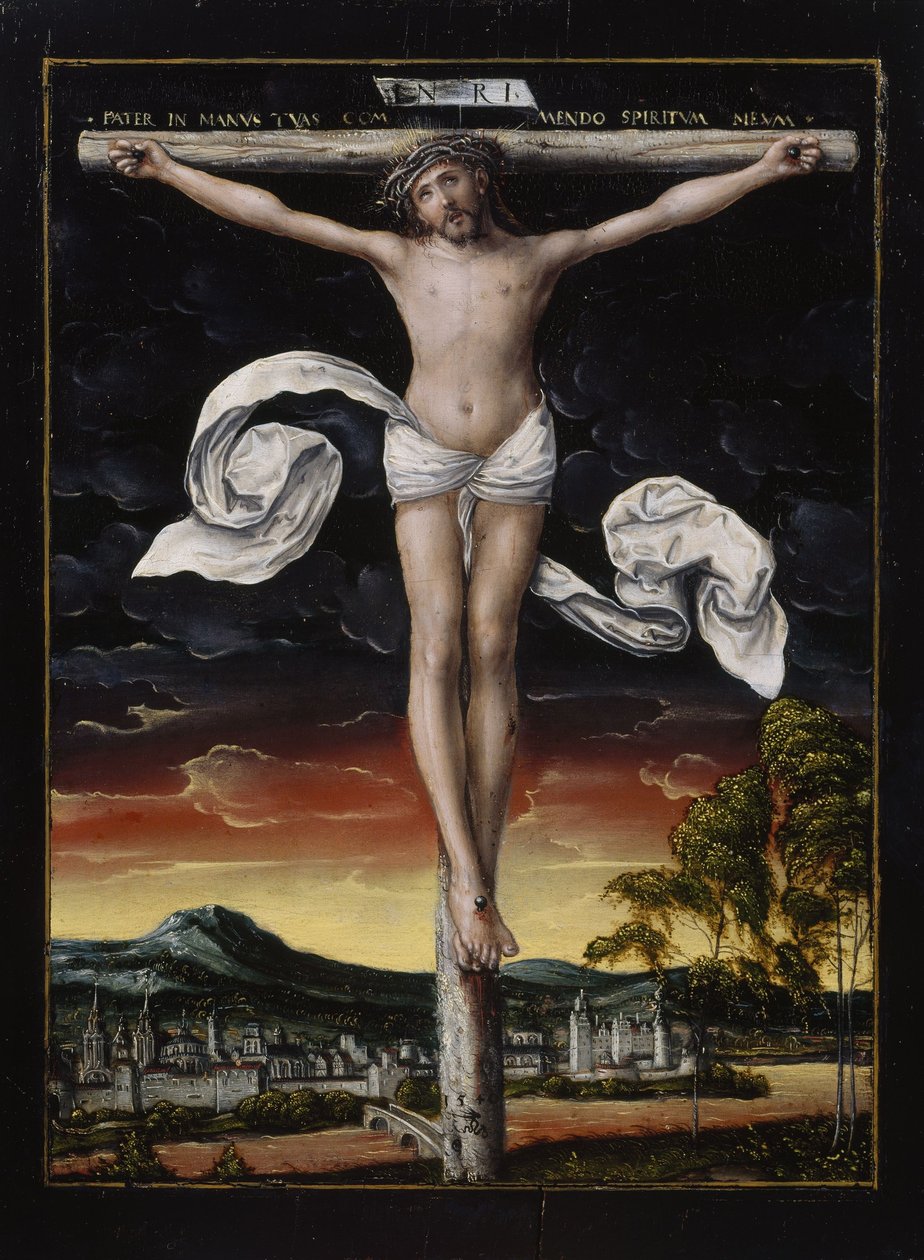 Cristo na Cruz de workshop of Lucas Cranach the Elder