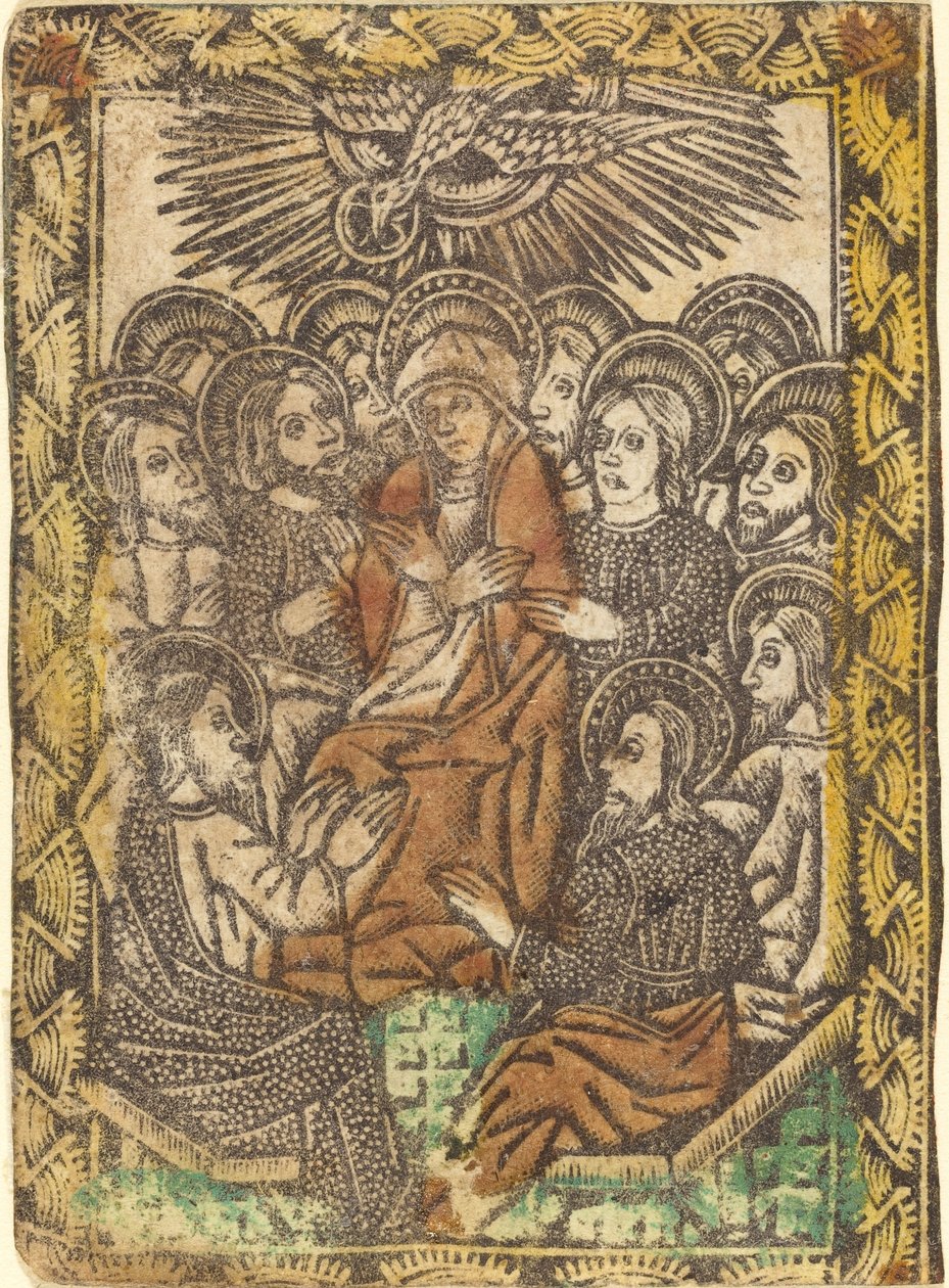 Pentecostes de Workshop of Master of the Borders with