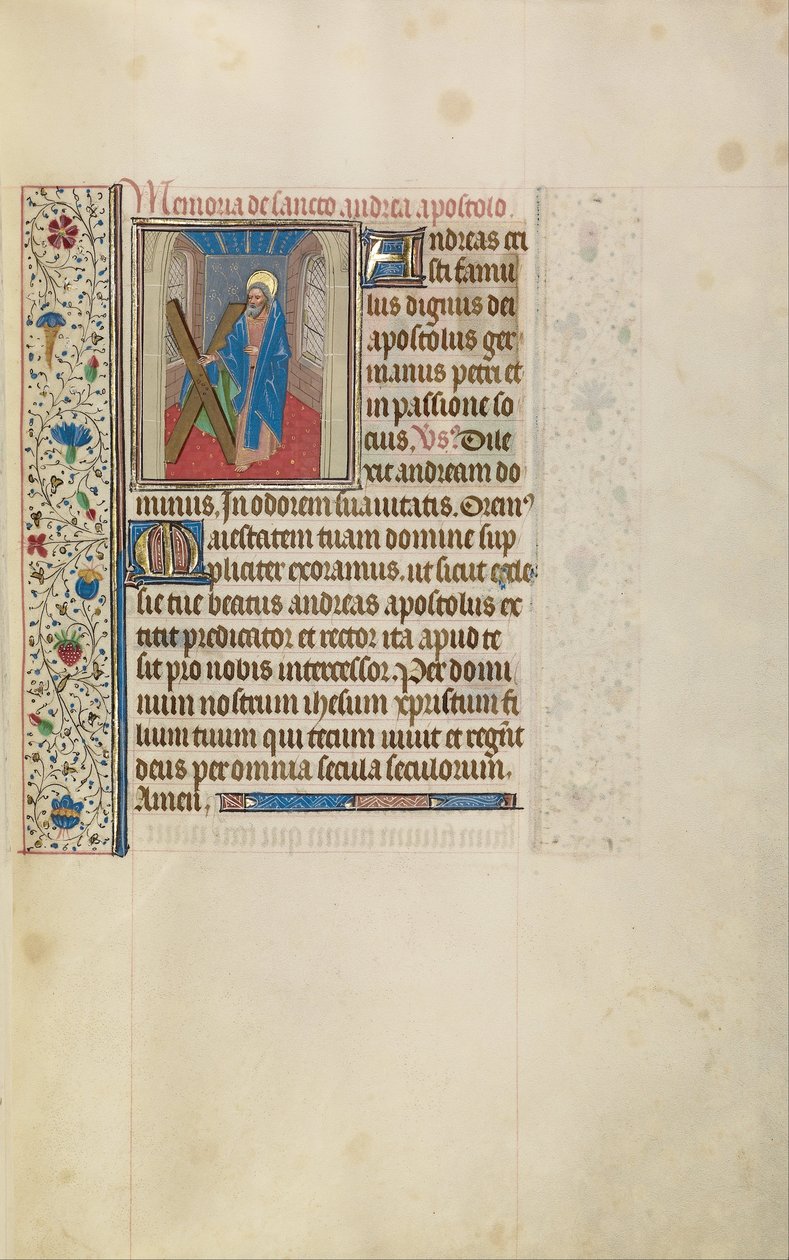 Santo André de Workshop of Willem Vrelant