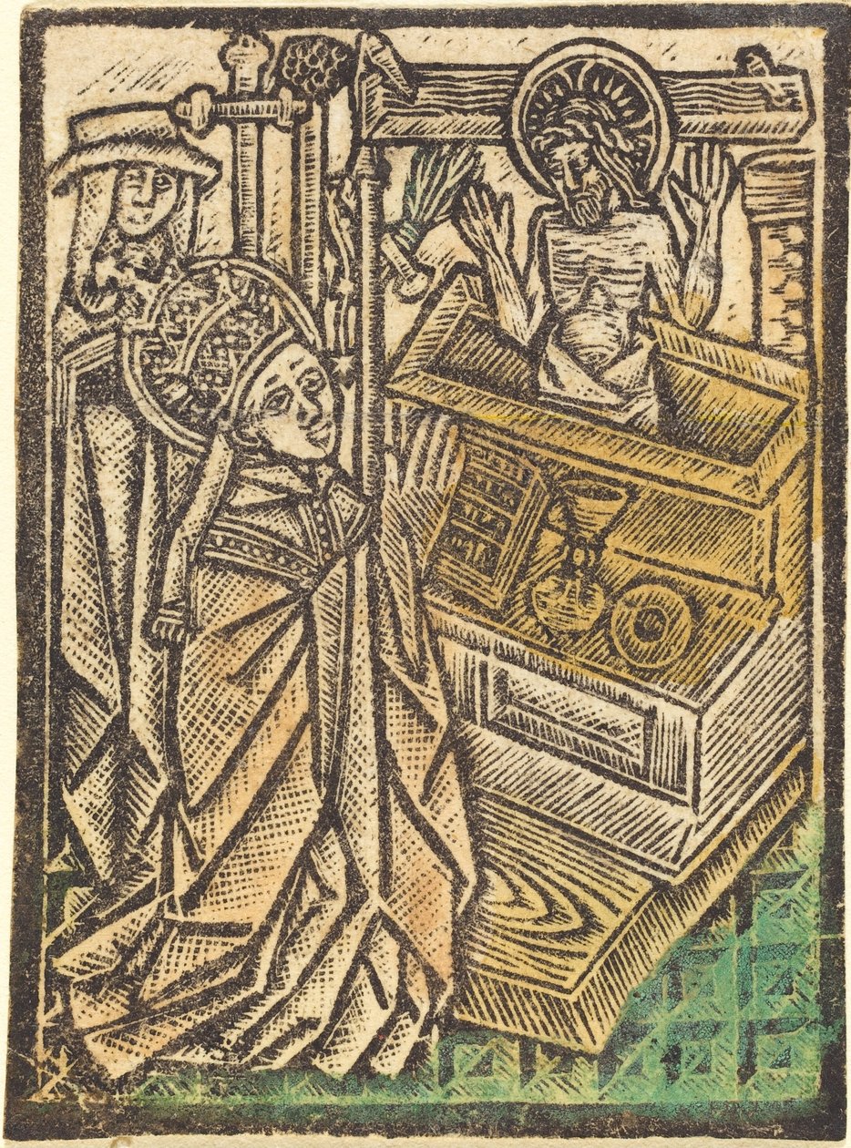 Saint Gregory, c. 1480. de Workshop of the Master of the