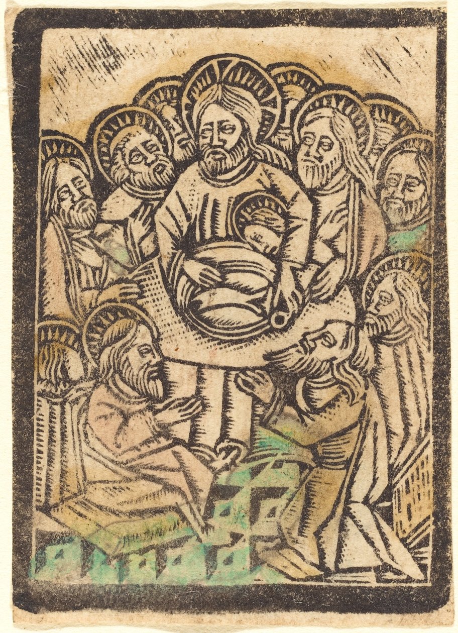 The Last Supper, 14701480. de Workshop of the Master of the