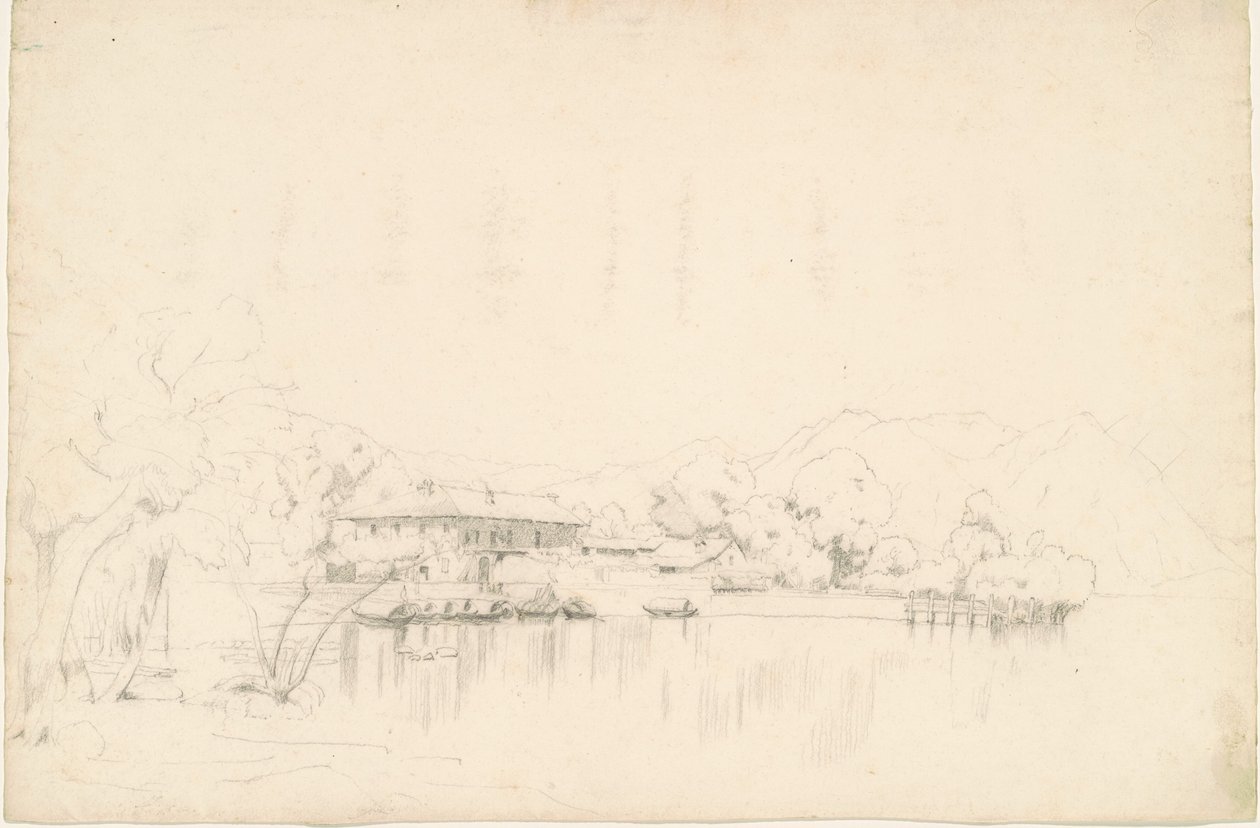 Casas do Lago de Worthington Whittredge