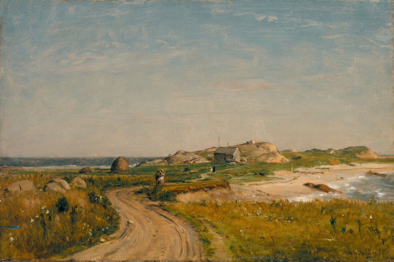 Seconnet Point, Rhode Island, ca. 1880. de Worthington Whittredge