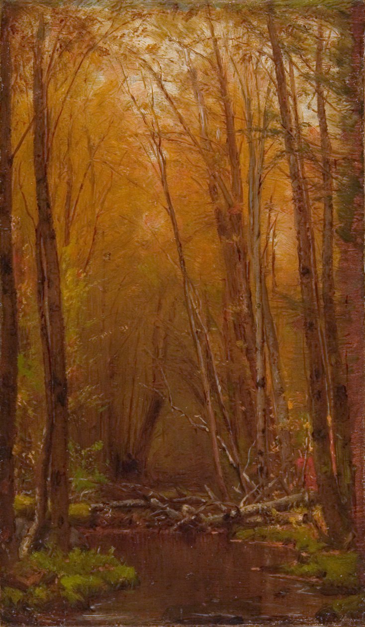 As bétulas de Catskills de Worthington Whittredge